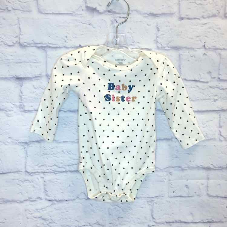 Carter's fashion 6 month onesies