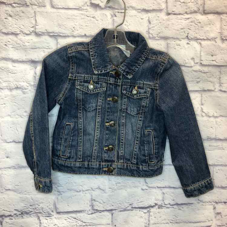 Fashion denim coat for girls