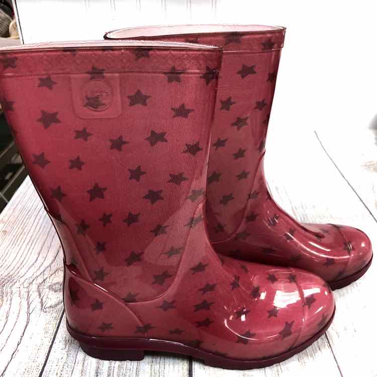 Red ugg rain boots online