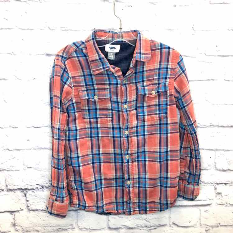 Oshkosh Plaid Size 8 Girl Polo or Button Down