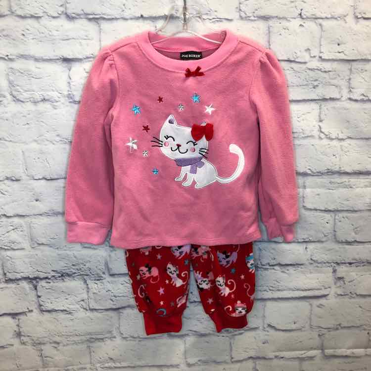 Joe Boxer Pink Size 3T Fleece Girls Pajamas