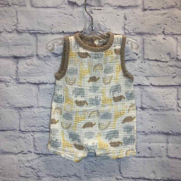 Chick Pea Tan Size 0-3 Months Boys Romper