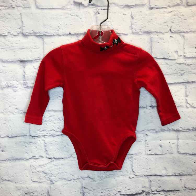 Savannah Red Size 9 Months Girls Bodysuit