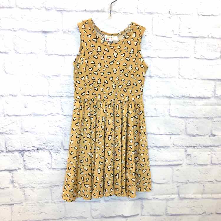 Dot Dot Smile Tan Size 3T Girls Dress