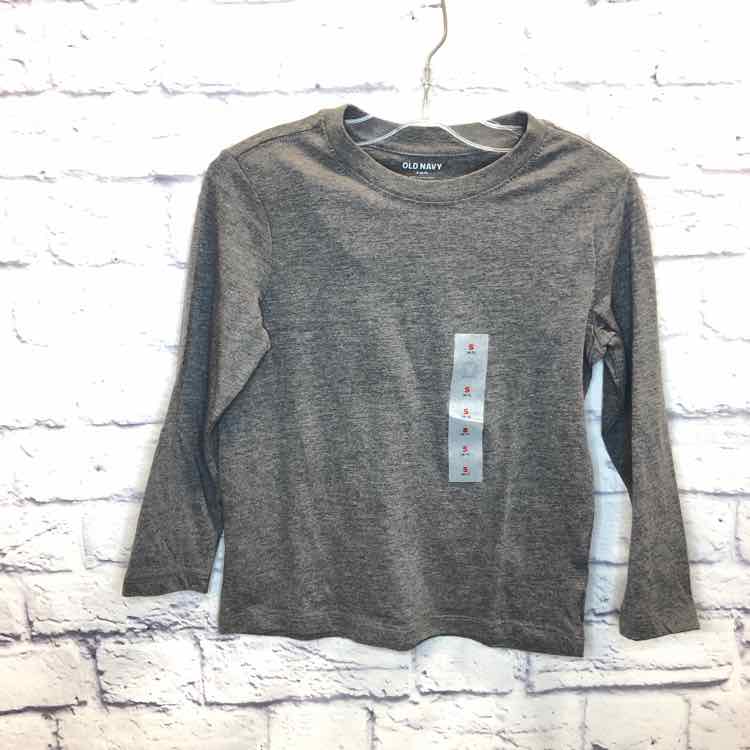 Old Navy Gray Size 6 Boys Long Sleeve Shirt