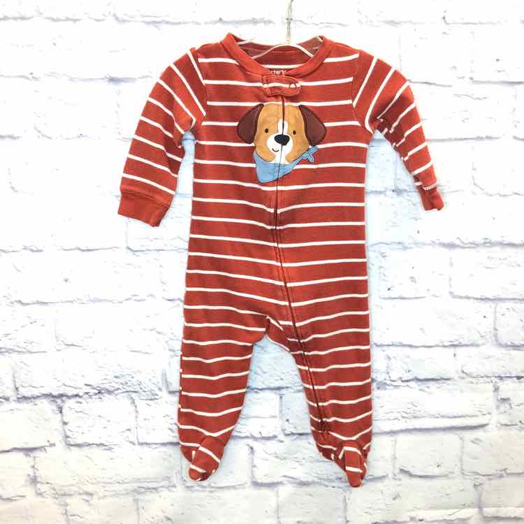 Carters Stripe Size 9 Months Boys Sleeper