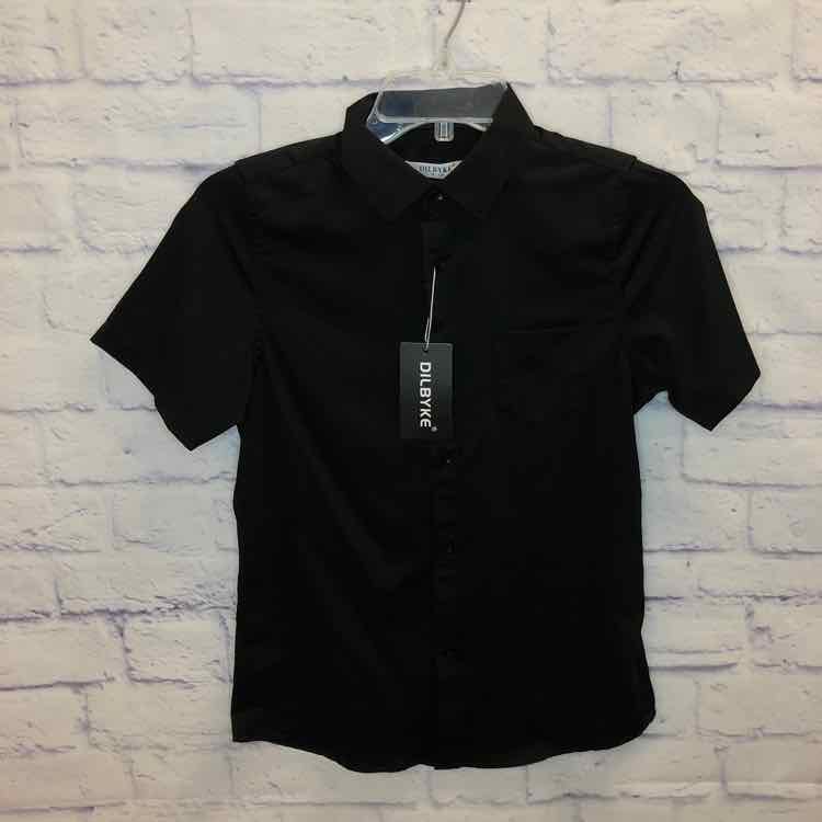 Dilbyke Black Size 10 Boy Polo or Button Down