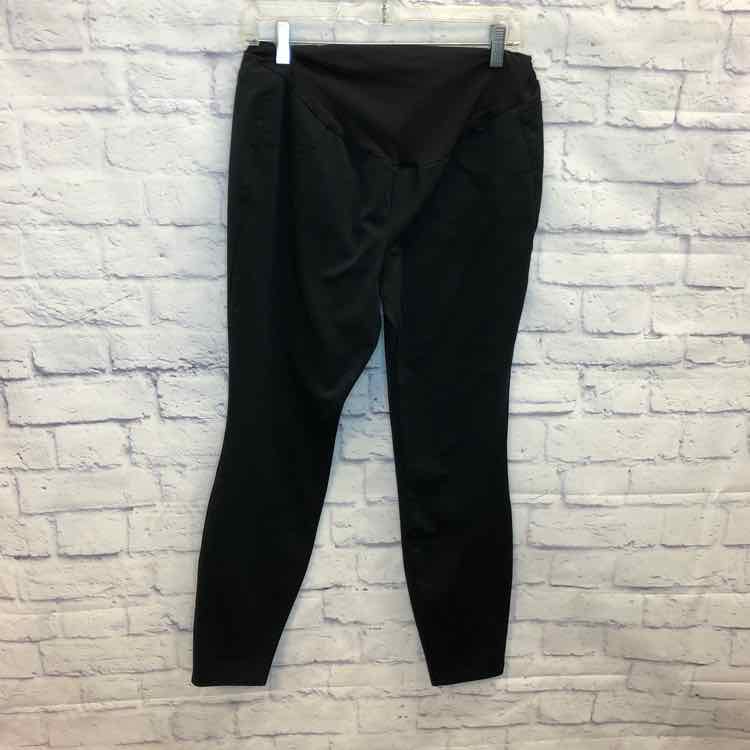 A Glow Black Size M Maternity Leggings