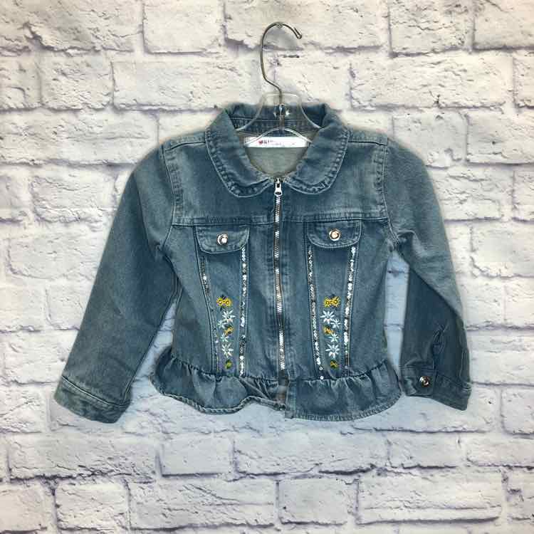 Nannette Denim Size 4T Girls Coat/Jacket