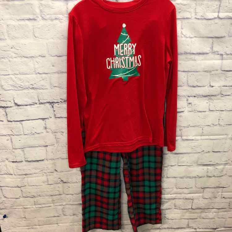 Jammies for your Families Red Size 18 Boys Pajamas