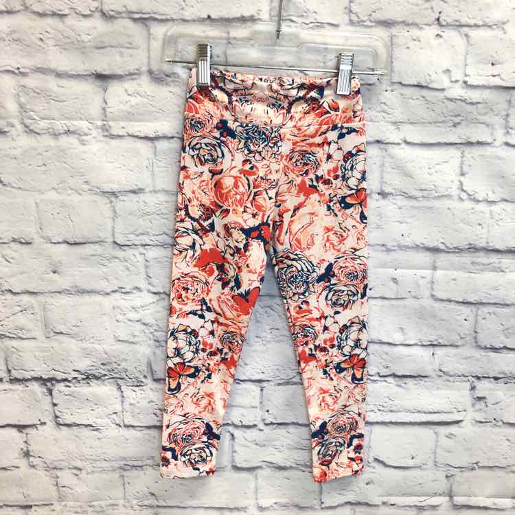 LulaRoe Pink Size 4-7 Girls Leggings