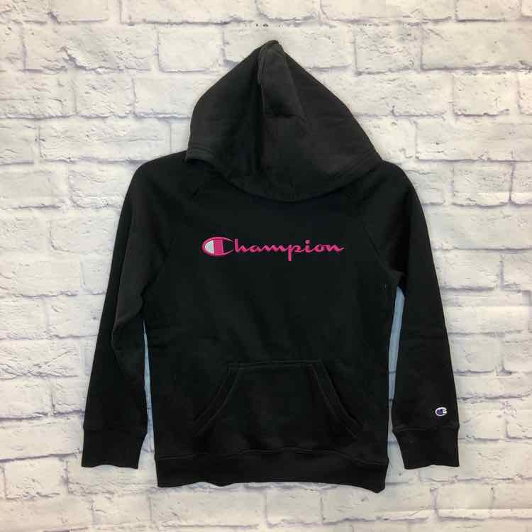 Champion Black Size 14 Girls Sweatshirt/Hoodie