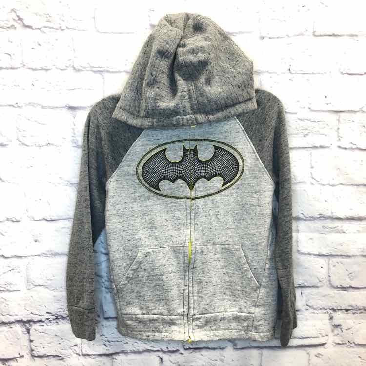 Batman Gray Size 5 Boys Coat/Jacket