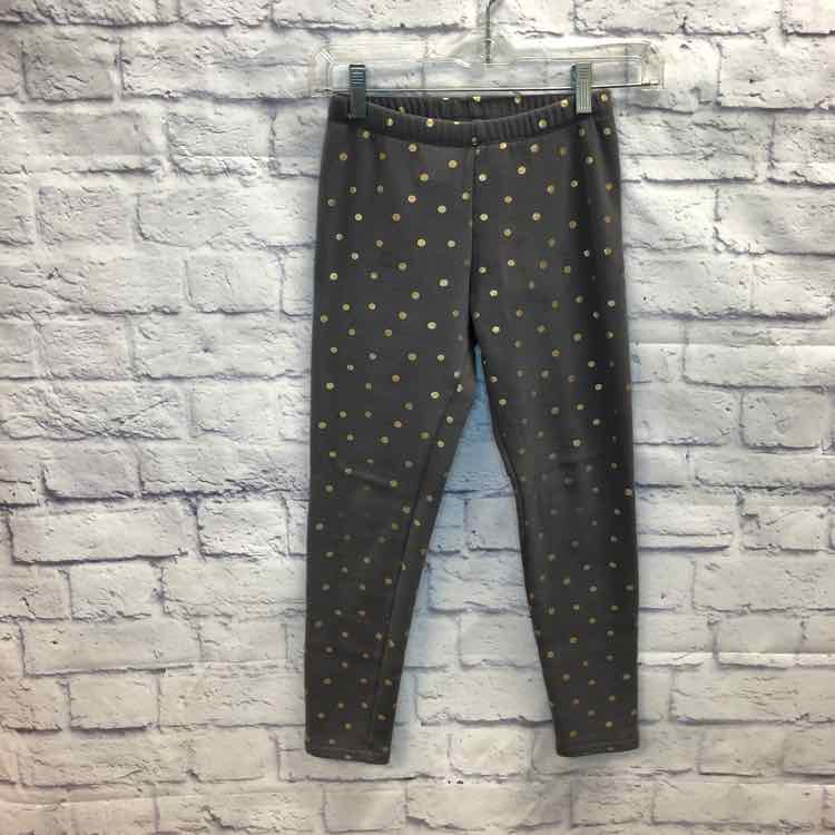 Cat & Jack Gray Size 10 Girls Leggings