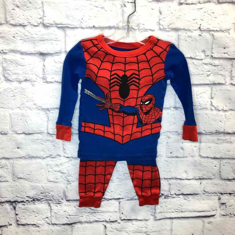 Spiderman Red Size 2T Boys Pajamas