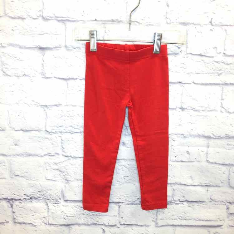 Carters Red Size 2T Girls Leggings