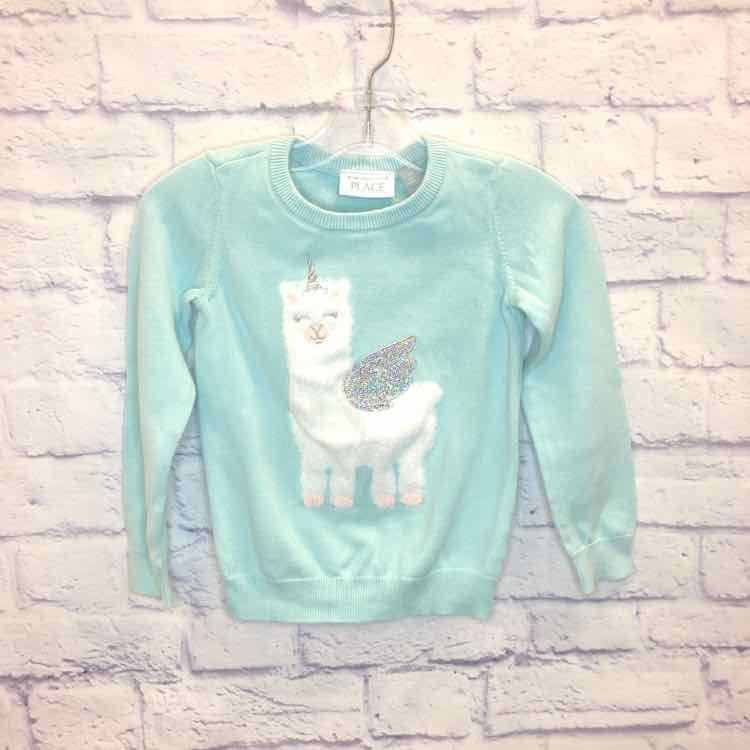 Childrens Place Green Size 5 Girls Sweater