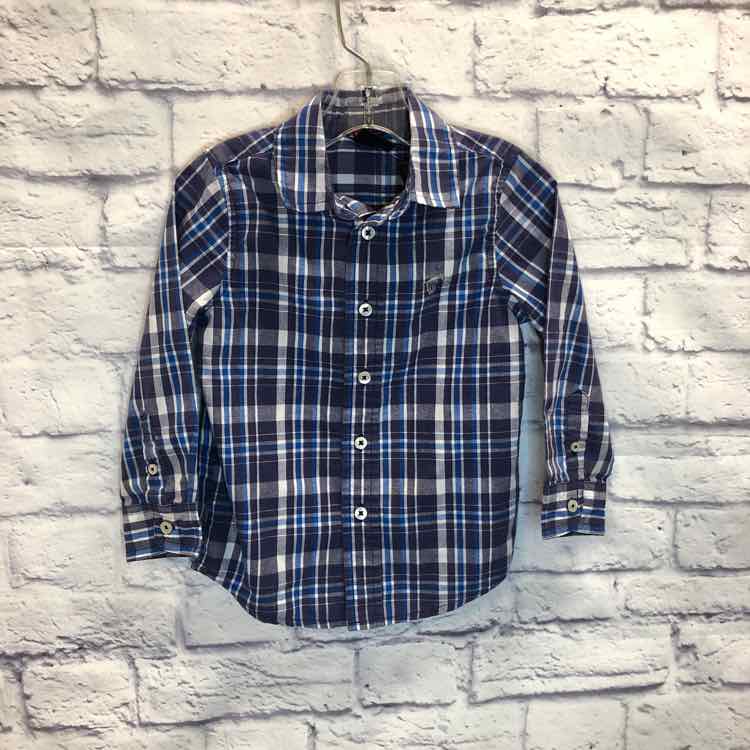 Wrangler Blue Size 3T Boy Polo or Button Down