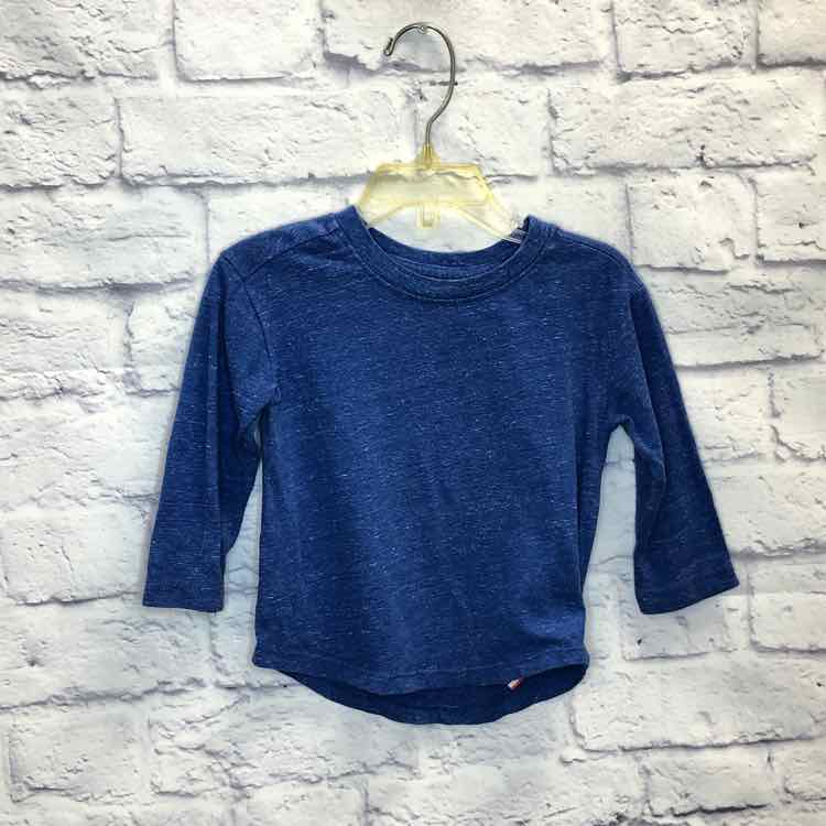 Cat & Jack Blue Size 12 Months Boys Long Sleeve Shirt