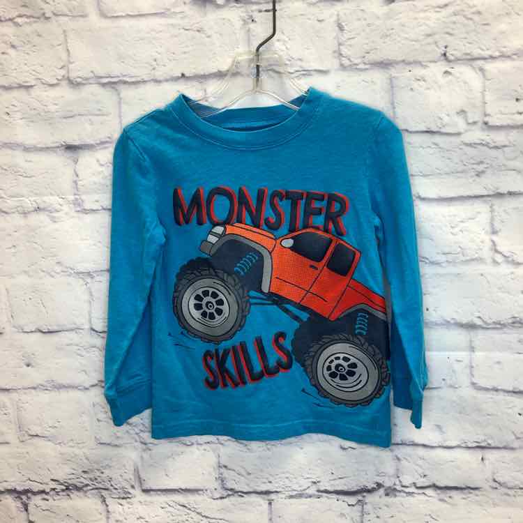 Carters Blue Size 3T Boys Long Sleeve Shirt