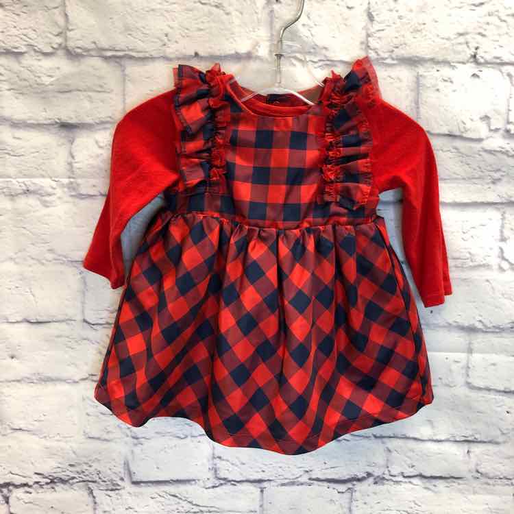 Cat & Jack Red Size 6-9 Months Girls Dress