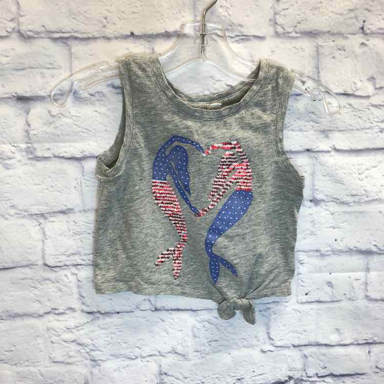 Gap Gray Size 4T Girls Tank Top