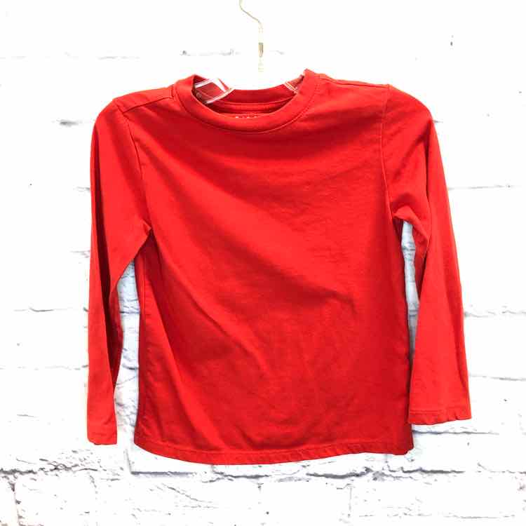 Cat & Jack Red Size 4T Boys Long Sleeve Shirt