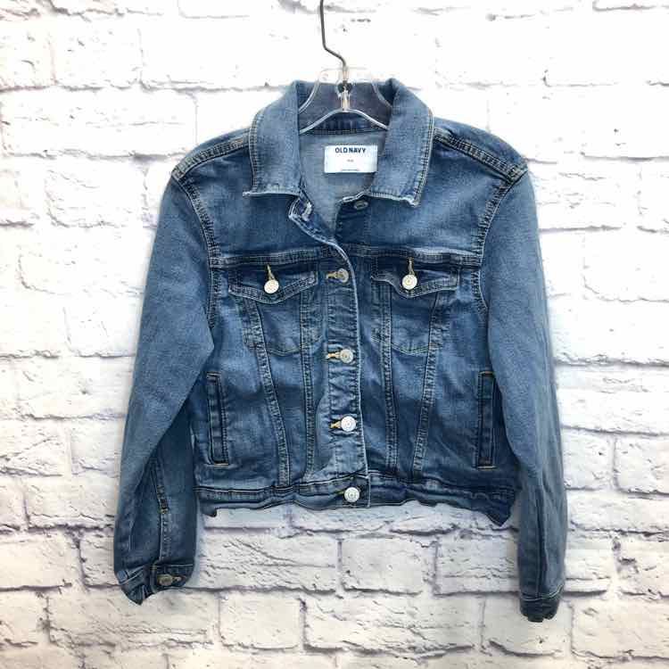 Old Navy Denim Size 8 Girls Coat/Jacket