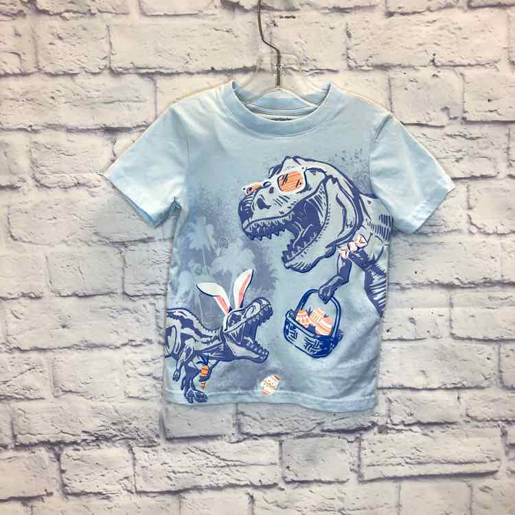 Carters Blue Size 3T Boys Short Sleeve Shirt