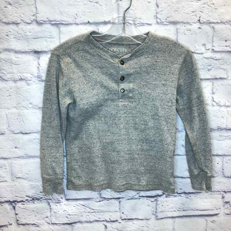 Crewcuts Gray Size 4T Boys Long Sleeve Shirt