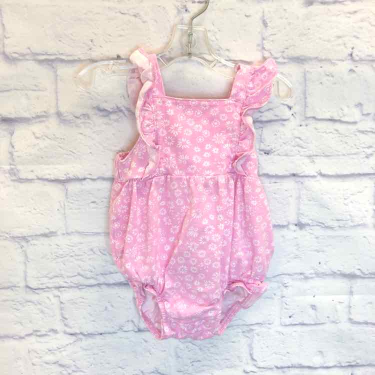 Carters Pink Size 3 Months Girls Romper