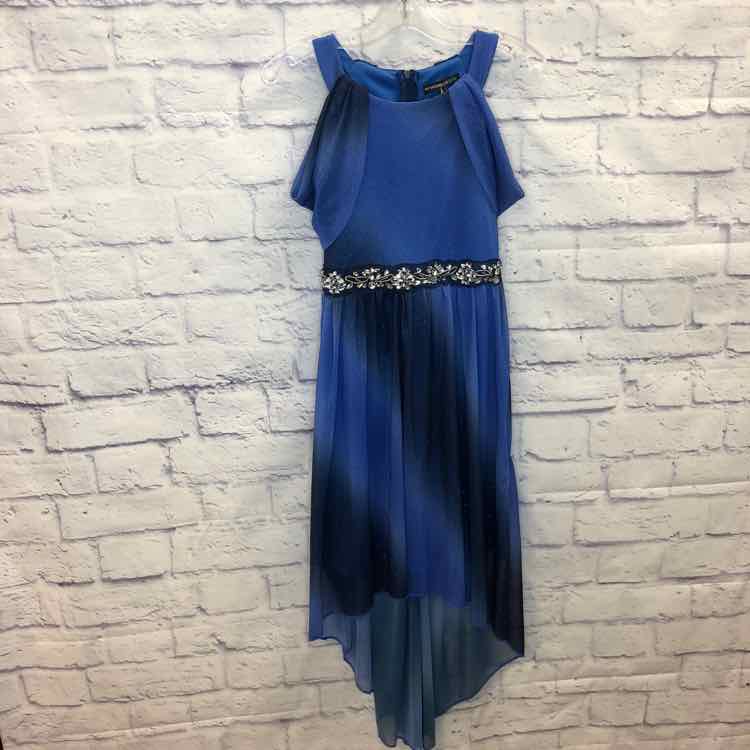 My Michelle Blue Size 8 Girls Dress