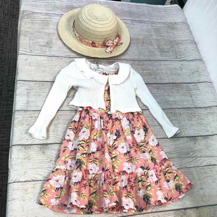 Little Lass Floral Size 2T Girls Dress