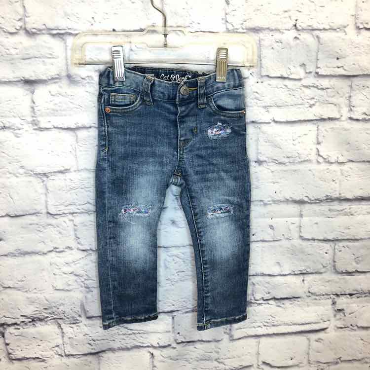 Cat & Jack Denim Size 2T Girls Jeans