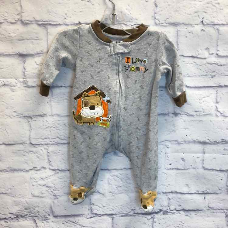 Babies R Us Gray Size 3 Months Boys Sleeper