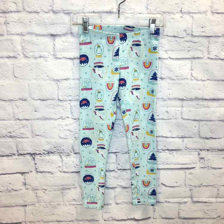 Cat & Jack Green Size 6 Girls Leggings