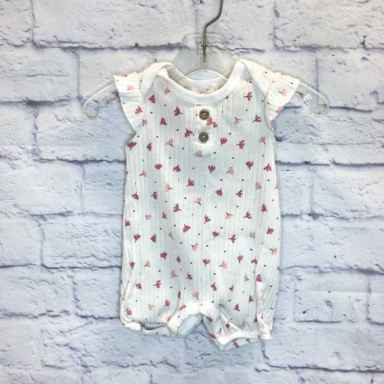 Willow + Whimsy White Size 3-6 Months Girls Romper