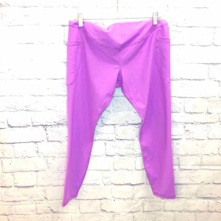 Old Navy Purple Size L Maternity Leggings