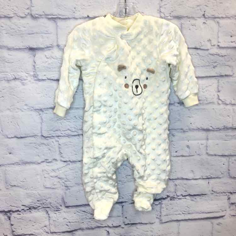 Kyle & Deena Cream Size 0-3 Months Boys Romper