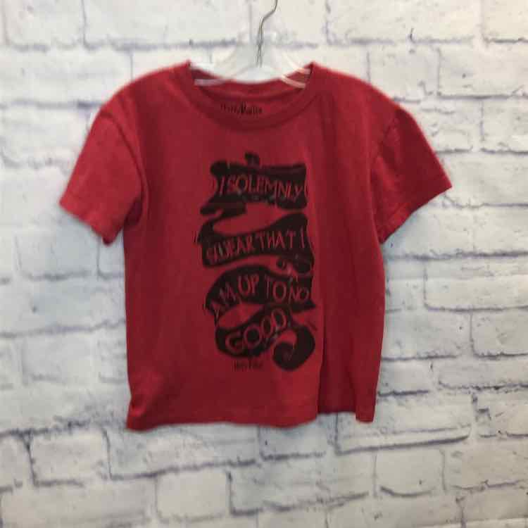 Harry Potter Red Size 8 Boys Short Sleeve Shirt