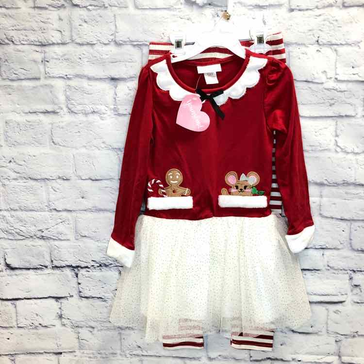 Youngland Red Size 6X Girls 2 Piece Outfit