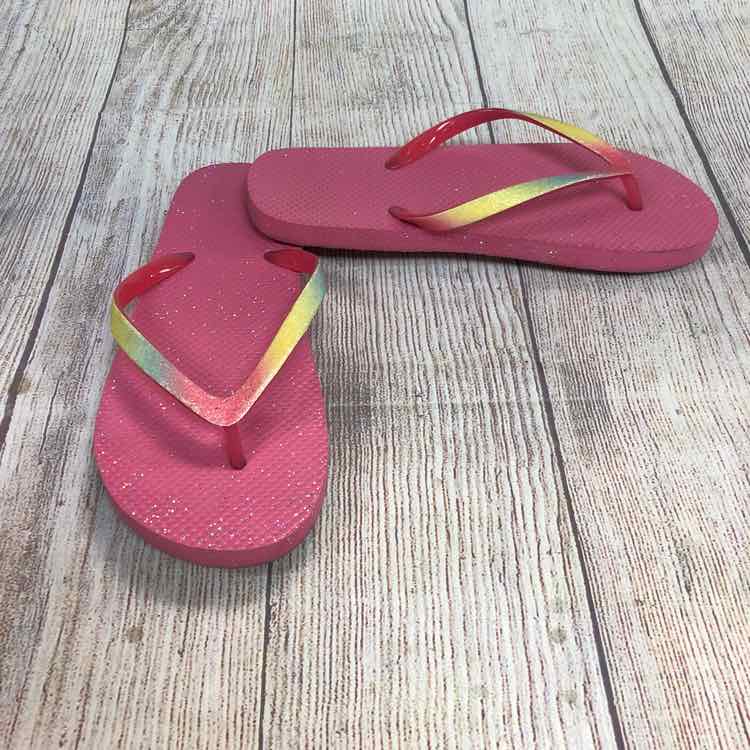 Pink Size 3 Girls Flip Flops