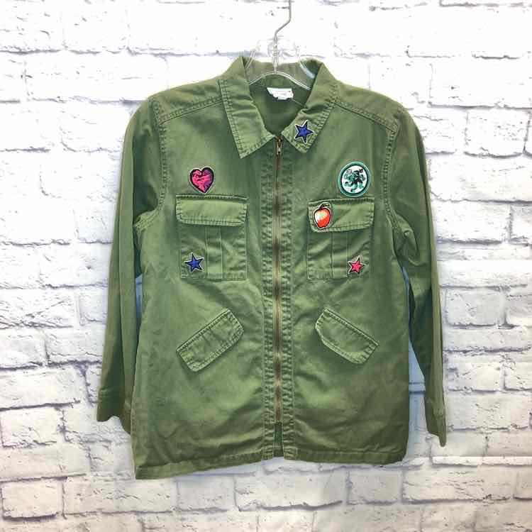 D-Signed Green Size 14 Girls Coat/Jacket