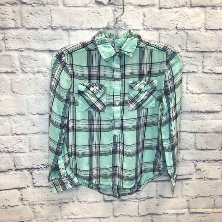 Mudd Green Size 10 Girl Polo or Button Down