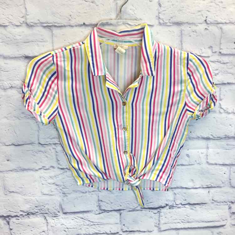 Forever 21 Girls Stripe Size 10 Girl Polo or Button Down