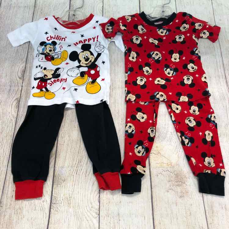 Mickey and the Roaster Racers Red Size 3T Boys Pajamas