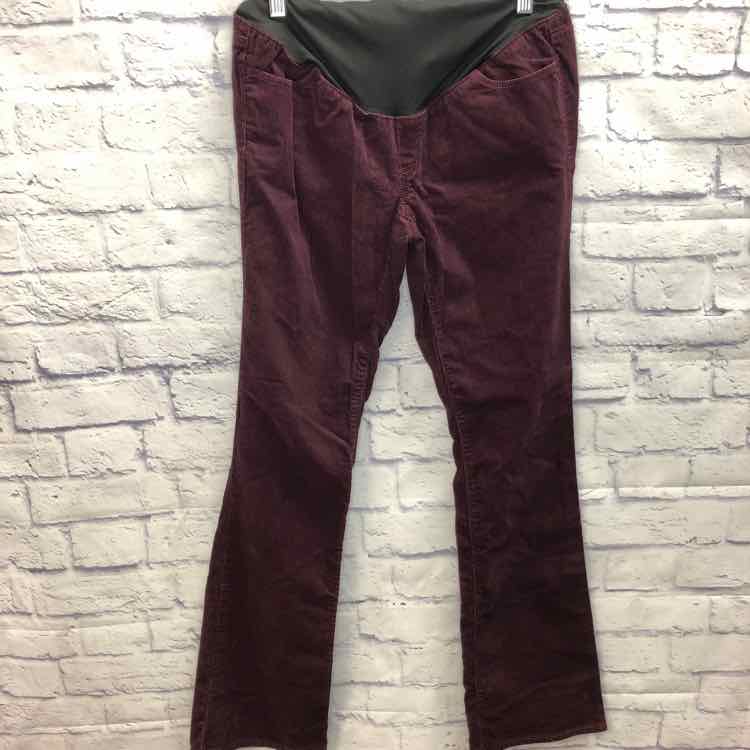 Loft Maroon Size 4 Maternity Pants