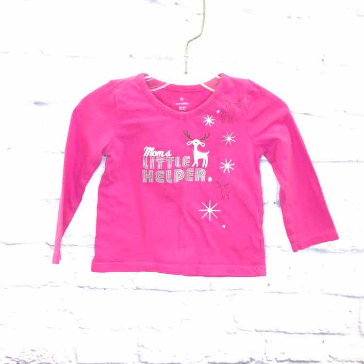 Old Navy Pink Size 18-24 months Girls Long Sleeve Shirt