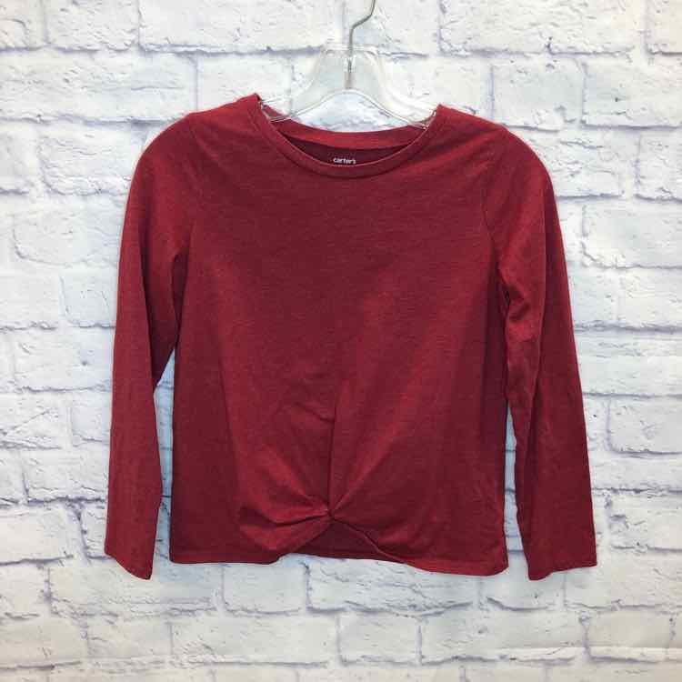 Carters Red Size 14 Girls Long Sleeve Shirt