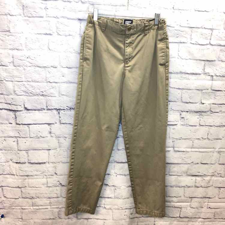 Lands End Tan Size 18 Boys Pants